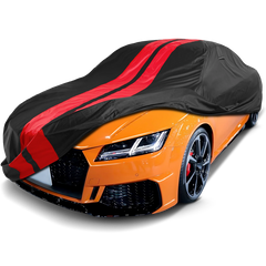 2018-2022 Audi TT RS TitanGuard Car Cover-Black and Red