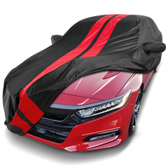 2018-2022 Honda Accord Touring TitanGuard Car Cover-Black and Red