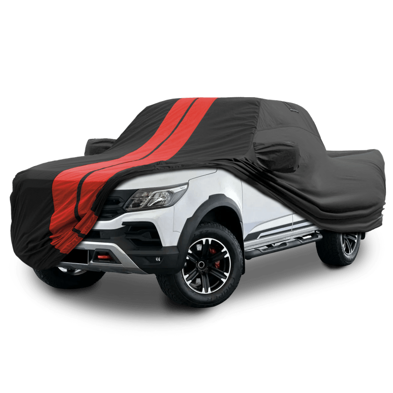 Holden Colorado SportsCat 2018-2023 Black Red TitanGuard Truck Cover