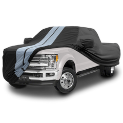 2019-2024 Ford F-450 Super Duty Regular Cab 8.2 ft. Long Bed TitanGuard Truck Cover-STR-Black and Gray