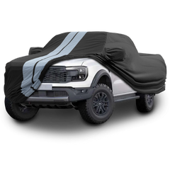 2019-2024 Ford Ranger Raptor Single Cab 5.0 ft. Short Bed TitanGuard Truck Cover-STR-Black and Gray