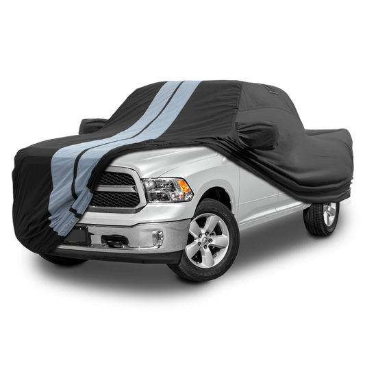 2019-2025 RAM 1500 Classic Regular Cab 8.2 ft. Long Bed TitanGuard Truck Cover-STR-Black and Gray