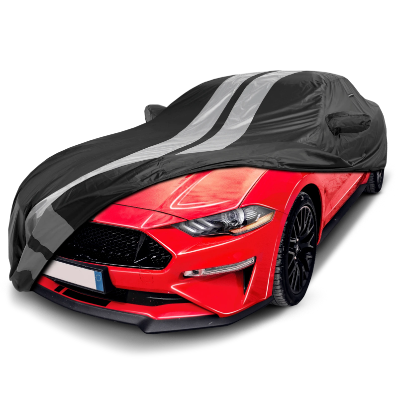 2020 Ford Mustang Jack Roush Edition TitanGuard Car Cover-Black and Gray