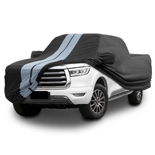 2021-2024 GWM Cannon L 4x4 TitanGuard Truck Cover-STR-Black and Gray