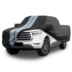 2021-2024 GWM Cannon L 4x4 TitanGuard Truck Cover-STR-Black and Gray