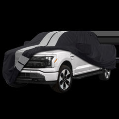 2022-2024 Ford F-150 Lightning SuperCrew Cab 5.5 ft. Short Bed TitanGuard Truck Cover-STR-Black and Gray