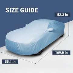 Mitsubishi Mirage Car Cover Outdoor SilverGuard Cover-Gray