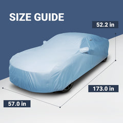 Mazda RX-2, RX-3, RX-4, RX-7, RX-8 Car Cover Outdoor SilverGuard Cover-Gray